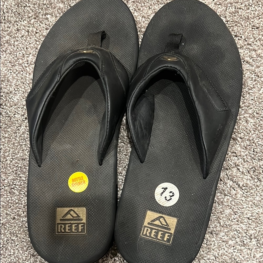 Reef Black Sandals